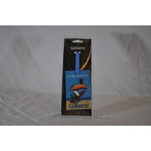 Guinness Luggage Tag New in Package!